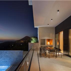 Luxury 5-Bedroom Sea-View Villa with Heated Infinity Pool in Orasac near Dubrovnik – Sleeps 10